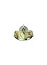 MING SONG HAUTE JOAILLERIE 14K Gold Opal Tsavorite Garnet Olivine Sapphire Diamond Ring