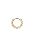 Detail View - Click To Enlarge - MARIA TASH - 14K Gold Granulated Hoop Earring