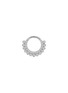 MARIA TASH Apsara 18K White Gold Diamond Hoop Earring