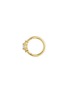 Detail View - Click To Enlarge - MARIA TASH - Princess 18K Gold Diamond  Hoop Earring