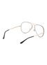 Figure View - Click To Enlarge - RAY-BAN - Metal Aviator Optical Glasses