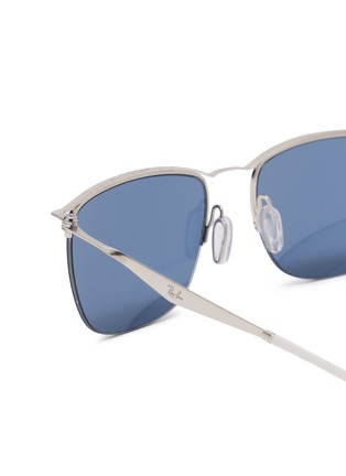 Detail View - Click To Enlarge - RAY-BAN - Metal Square Sunglasses