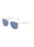 RAY-BAN Metal Square Sunglasses
