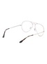 Figure View - Click To Enlarge - RAY-BAN - Metal Aviator Optical Glasses