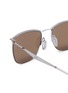 Detail View - Click To Enlarge - RAY-BAN - Metal Square Sunglasses