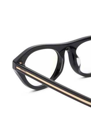 Detail View - Click To Enlarge - PRADA - Acetate Round Optical Glasses