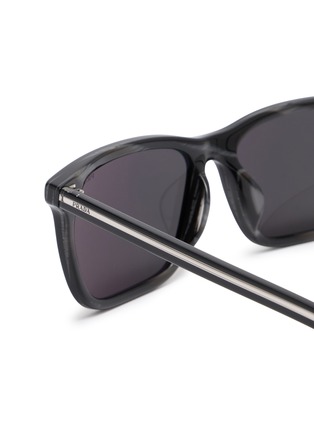 Detail View - Click To Enlarge - PRADA - Acetate Square Sunglasses