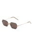 OLIVER PEOPLES Titanium Rectangular Sunglasses