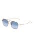 OLIVER PEOPLES Titanium Aviator Sunglasses
