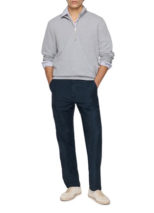 Figure View - Click To Enlarge - INCOTEX - Regular Fit Chino Pants