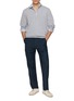 Figure View - Click To Enlarge - INCOTEX - Regular Fit Chino Pants