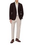 Figure View - Click To Enlarge - INCOTEX - Regular Fit Chino Pants