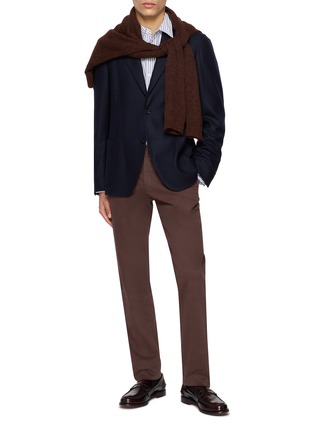 Figure View - Click To Enlarge - INCOTEX - Slim Fit Chino Pants