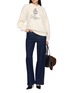 Figure View - Click To Enlarge - FRAME - The Ritz Logo Embroidered Cashmere Knit Sweater