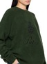  - FRAME - X Ritz Paris Logo Embroidered Brushed Cashmere Knit Sweater