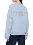 Back View - Click To Enlarge - FRAME - X Ritz Paris Logo Embroidered Sweatshirt