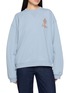 Main View - Click To Enlarge - FRAME - X Ritz Paris Logo Embroidered Sweatshirt