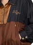  - FRAME - X Ritz Paris Colourblock Half Zip Silk Jacket