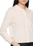  - FRAME - The Pearl Embellished Collared Knit Cardigan