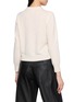Back View - Click To Enlarge - FRAME - The Pearl Embellished Collared Knit Cardigan