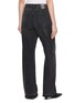 Back View - Click To Enlarge - HELMUT LANG - Saddle Dark Wash Jeans