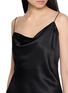  - HELMUT LANG - Handkerchief Asymmetrical Satin Dress