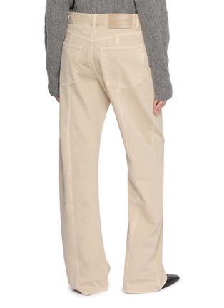 Back View - Click To Enlarge - HELMUT LANG - Bootcut Light Wash Jeans