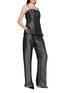 Figure View - Click To Enlarge - HELMUT LANG - Bootcut Pressed Crease Pants