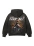 Back View - Click To Enlarge - LLOUD - x Von Dutch Hollywood Moto Girl Zip Hoodie