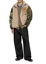 Figure View - Click To Enlarge - APRÈS SURF A.P.S. - Florian Camouflage Sleeve Fleece Jacket