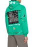 Back View - Click To Enlarge - APRÈS SURF A.P.S. - Scoiattolo Paint Effect Bandana Patch Hoodie
