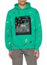 APRÈS SURF A.P.S. Scoiattolo Paint Effect Bandana Patch Hoodie