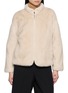 KRUF Reversible Stand Collar Mink Jacket