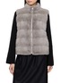 KRUF Reversible Stand Collar Mink Vest