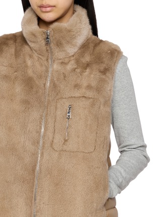  - KRUF - Mink Front Down Vest