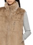  - KRUF - Mink Front Down Vest