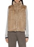 KRUF Mink Front Down Vest