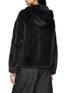 Back View - Click To Enlarge - KRUF - Mink Furt Hooded Jacket