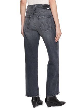 Back View - Click To Enlarge - MOTHER - Dodger Flood Dark Wash Jeans
