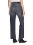 Back View - Click To Enlarge - MOTHER - Dodger Flood Dark Wash Jeans