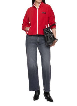 Figure View - Click To Enlarge - MOTHER - Dodger Flood Dark Wash Jeans