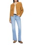 Figure View - Click To Enlarge - MOTHER - Jinx Sneak Light Wash Jeans