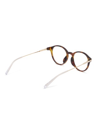 Figure View - Click To Enlarge - GUCCI - Acetate Round Optical Glasses