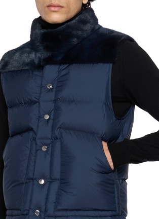  - KRUF - Mink Panel Down Gilet