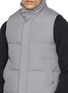  - KRUF - Mink Lined Stand Collar Down Gilet
