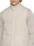  - KRUF - Mink Lined Stand Collar Down Gilet
