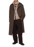 Figure View - Click To Enlarge - KRUF - Reversible Stand Collar Mink Fur Cashmere Vest