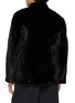 Back View - Click To Enlarge - KRUF - Mandarin Collar Fur Coat