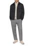 Figure View - Click To Enlarge - ELEVENTY - Contrast Collar Cotton Piqué Polo Shirt