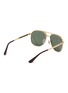 Figure View - Click To Enlarge - RAY-BAN - Metal Aviator Sunglasses